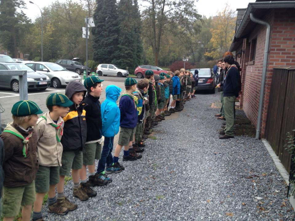 Sint-Martinus den XIIde - Bezoek Brandweer Welpen Kiewit